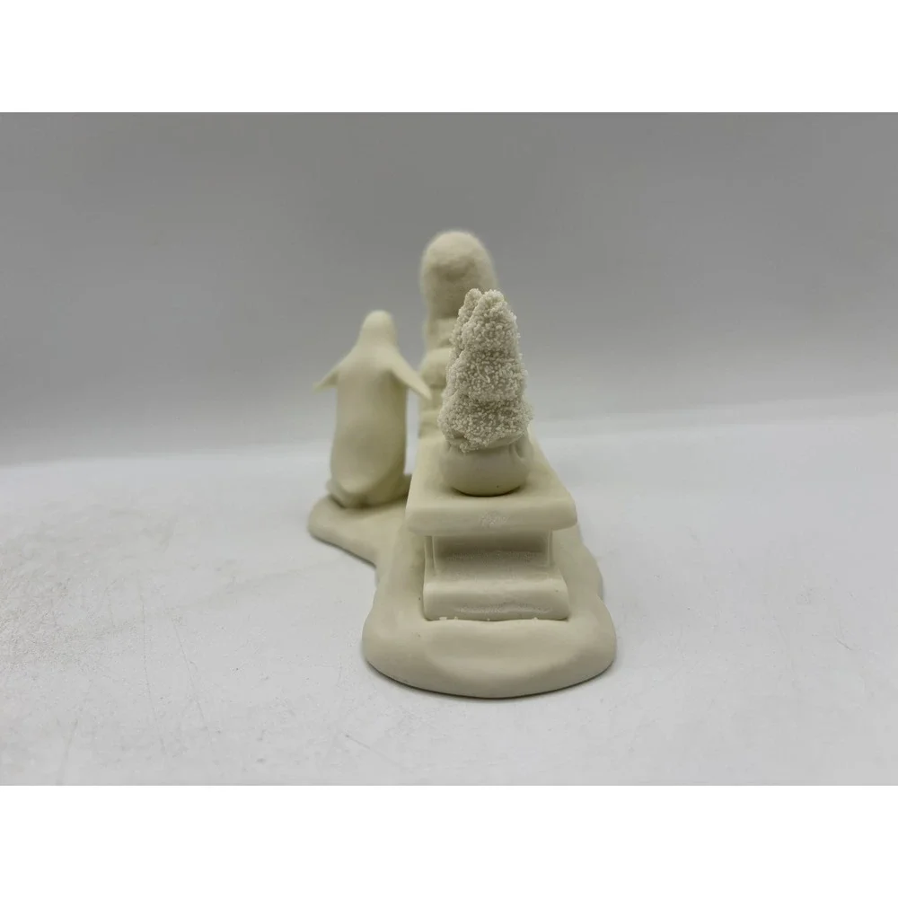 Department 56 1994 Vintage Snowbabies Bringing Starry Pines 68624 Retired EUC
